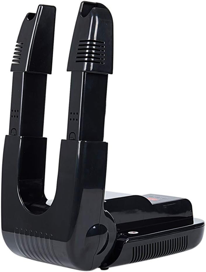 boots dryer, electric foot warmer with timer shoe adjustable odour eliminator damp and wet remover foldable quick dryer electric shoe