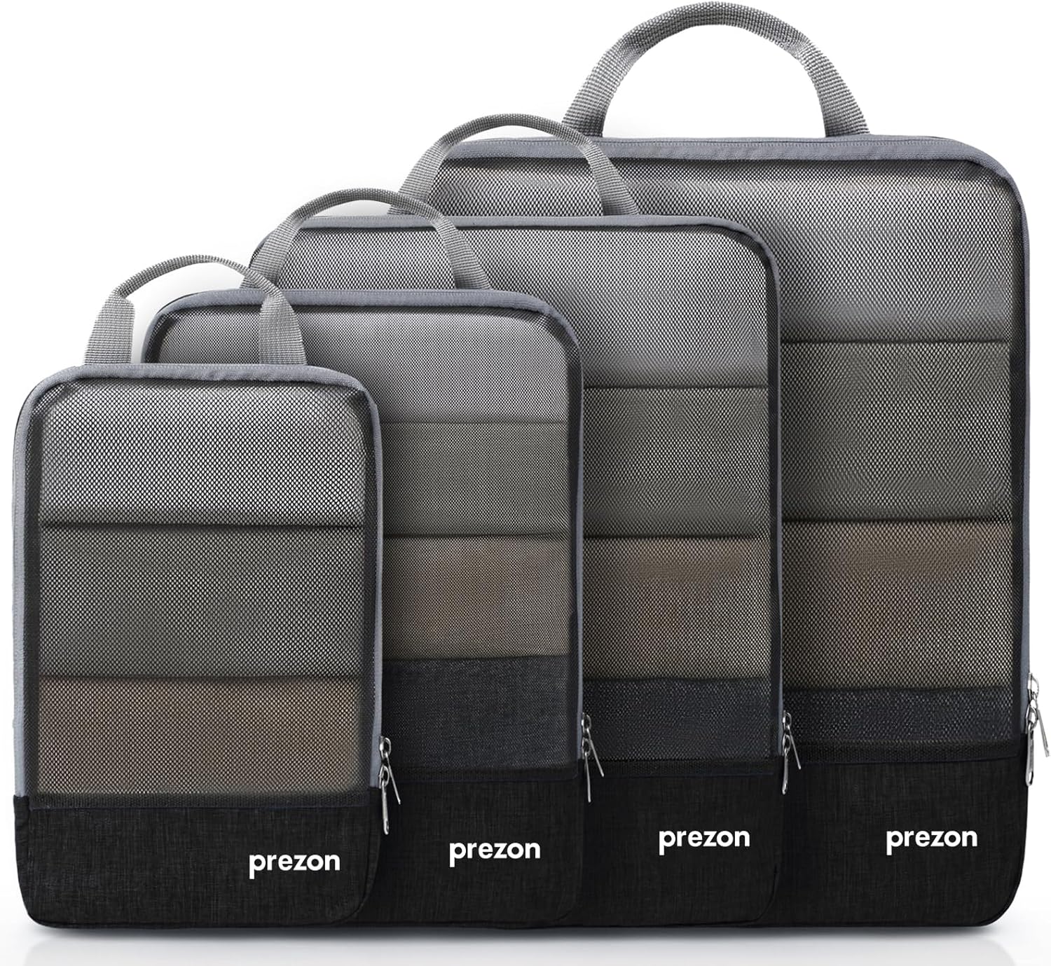 compression packing cubes, luggage organiser set, extensible suitcase organiser, packing organisers for suitcases, packing cubes for travel or home storage