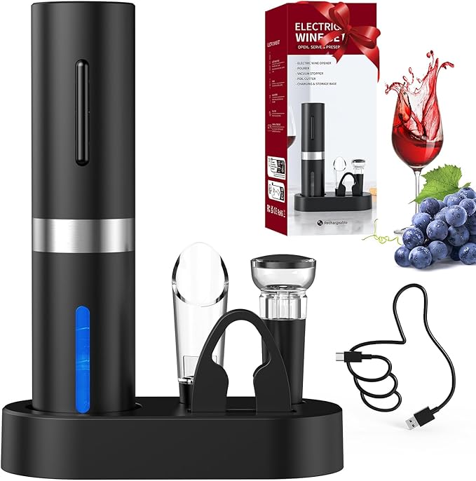 Electric Wine Opener Set 1