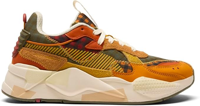 Mens Rs X Hyper Prep Fall Lace Up Sneakers Shoes Casual Yellow